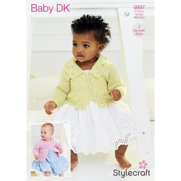 Cardigans in Stylecraft Baby Sparkle Dk - Digital Version 9997