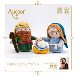 Anchor Crochet Kit - Amigurumi Nativity - Christmas Nativity