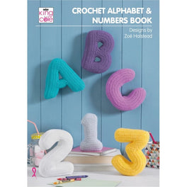 King Cole Crochet Alphabet and Numbers Book