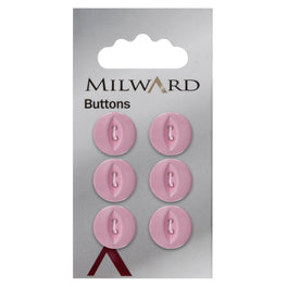 Milward Carded Buttons: 13mm - Pack of 8 - 00093