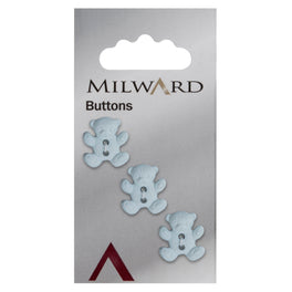 Milward Carded Buttons: 17mm - Pack of 3 - 00153