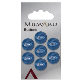 Milward Carded Buttons: 13mm - Pack of 7 - 00164