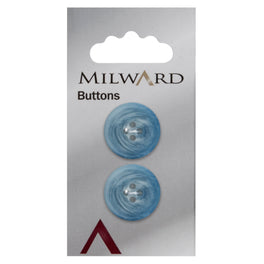 Milward Carded Buttons: 20mm - Pack of 2 - 00170
