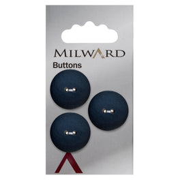 Milward Carded Buttons: 20mm - Pack of 3 - 00175