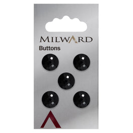 Milward Carded Buttons: 12mm - Pack of 5 - 00204