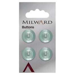 Milward Carded Buttons: 16mm - Pack of 4 - 00216