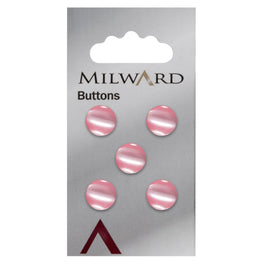 Milward Carded Buttons: 11mm - Pack of 5 - 00362