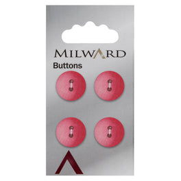 Milward Carded Buttons: 15mm - Pack of 4 - 00384