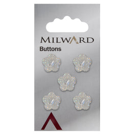 Milward Carded Buttons: 13mm - Pack of 5 - 00411