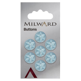 Milward Carded Buttons: 12mm - Pack of 7 - 00425
