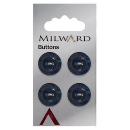 Milward Carded Buttons: 16mm - Pack of 4 - 00436