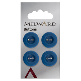 Milward Carded Buttons: 17mm - Pack of 4 - 00437