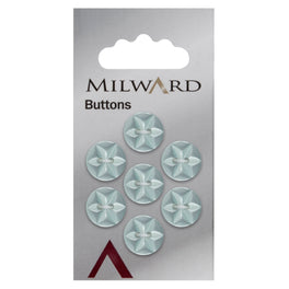Milward Carded Buttons: 12mm - Pack of 7 - 00492