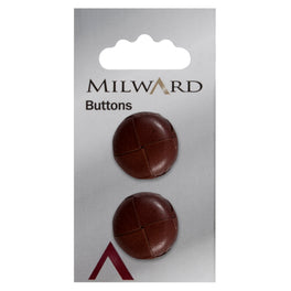 Milward Carded Buttons: 20mm - Pack of 2 - 00554