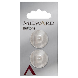 Milward Carded Buttons: 22mm - Pack of 2 - 00863A
