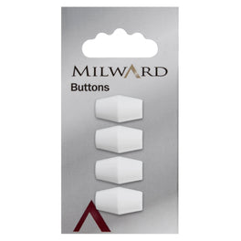 Milward Carded Buttons: 19mm - Pack of 4 - 00864