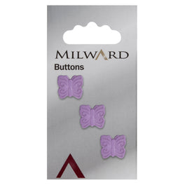 Milward Carded Buttons: 18mm - Pack of 3 - 00958