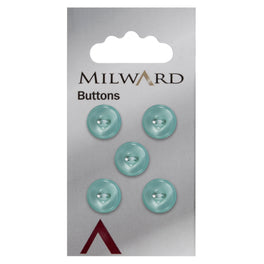 Milward Carded Buttons: 12mm - Pack of 5 - 01004
