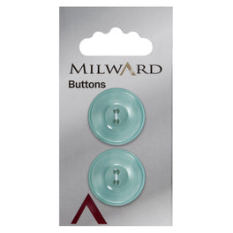 Milward Carded Buttons: 22mm - Pack of 2 - 01006