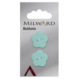 Milward Carded Buttons: 20mm - Pack of 2 - 01008