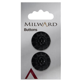 Milward Carded Buttons: 22mm - Pack of 2 - 01046