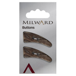 Milward Carded Buttons: 22mm - Pack of 2 - 01057