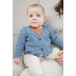 Bluebell Cardigan in Rowan Cotton Wool - Digital Version
