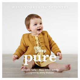 Samuel and Sophia Moss Stitch Jackets in West Yorkshire Spinners Pure Dk - Digital Pattern DBP0003