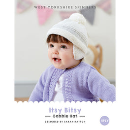 Free Download - Itsy Bitsy Bobble Hat in West Yorkshire Spinners Bo Peep 4ply