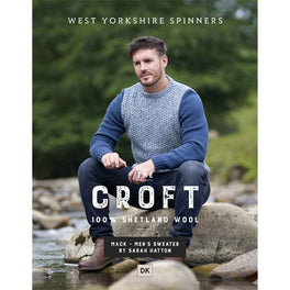 Mack Men's Sweater in West Yorkshire Spinners The Croft Dk - Digital Version DPB0047