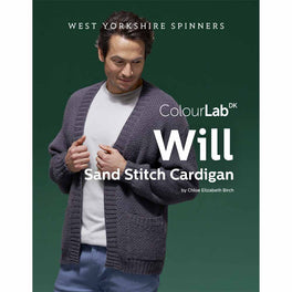Will Sand Stitch Cardigan in West Yorkshire Spinners ColourLab - Digital Version DPB0154