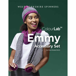 Emmy Accessory Set in West Yorkshire Spinners ColourLab - Digital Version DPB0156