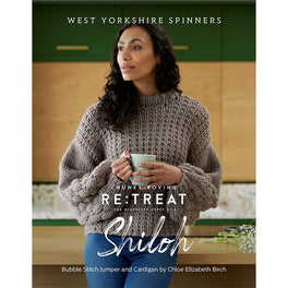 Shiloh Bubble Stitch Jumper and Cardigan in West Yorkshire Spinners ReTreat - Digital Version WYS0184