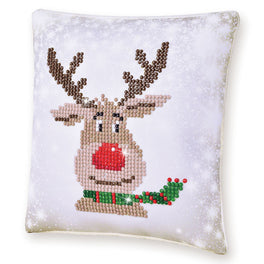 Diamond Dotz Mini Christmas Pillow Kit - Christmas Reindeer