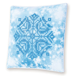 Diamond Dotz Mini Christmas Pillow Kit - Christmas Snowflake