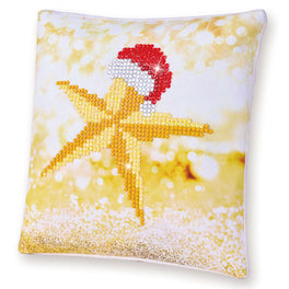 Diamond Dotz Mini Christmas Pillow Kit - Christmas Star