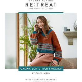 Galina Slip Stitch Sweater in West Yorkshire Spinners ReTreat