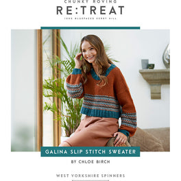 Galina Slip Stitch Sweater in West Yorkshire Spinners ReTreat - Digital Version WYS0010