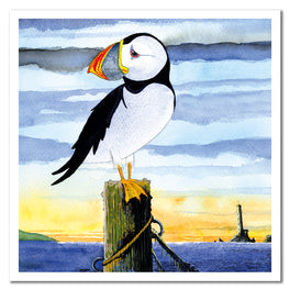 Emma Ball Greetings Card - Puffin Post