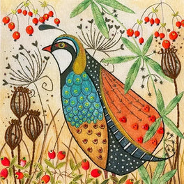 Flights of Fancy: Partridge Embroidery Kit