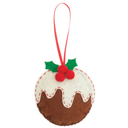 Trimits Felt Decoration Kit: Christmas Pudding