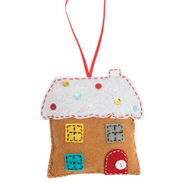 Trimits Felt Decoration Kit: Christmas Gingerbread House