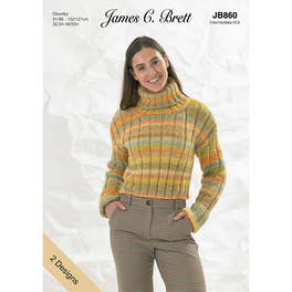 Sweaters in James C Brett Marble Chunky