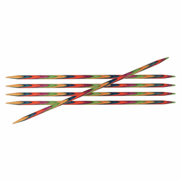KnitPro Symfonie Double Pointed Pins Set of 5 or 6 (15cm)