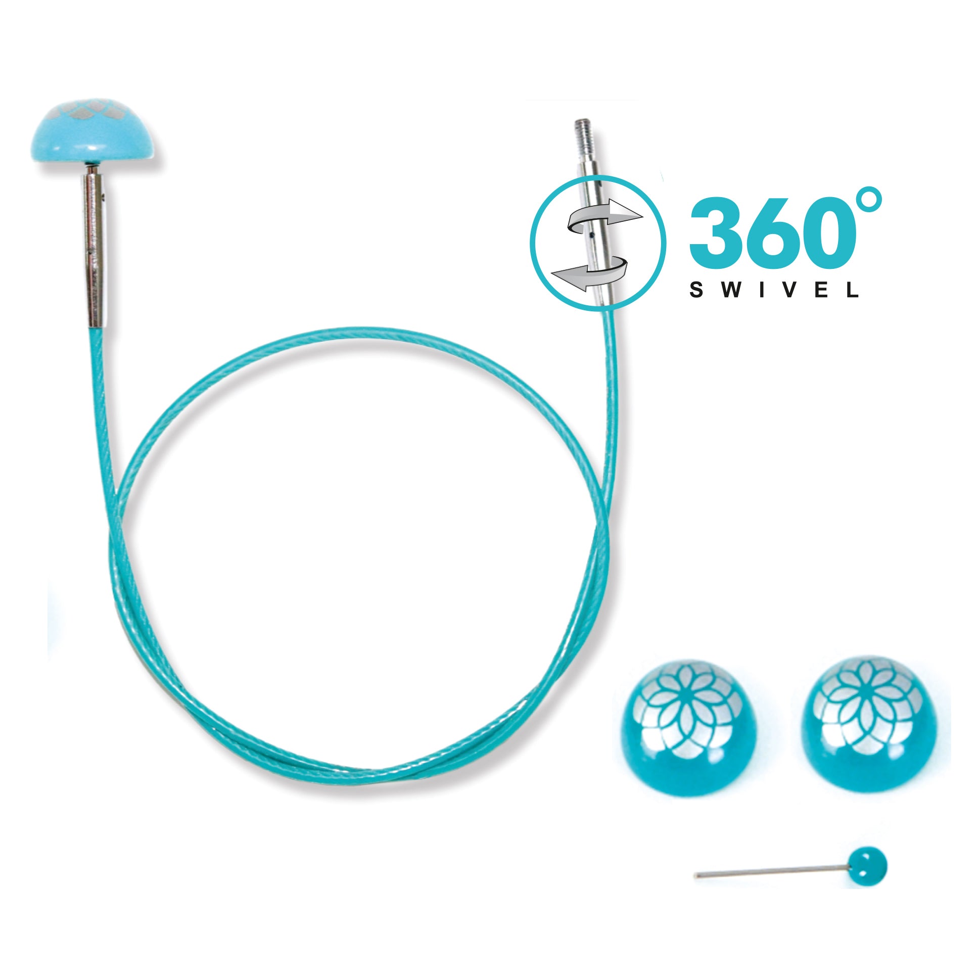 BuyKnitpro The Mindful Collection 360° Swivel Cable