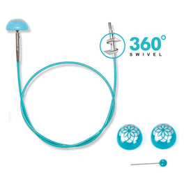 Knitpro The Mindful Collection 360° Swivel Cable Interchangeable Needle Cables