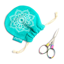 KnitPro The Mindful Collection: Folding Scissors: Rainbow