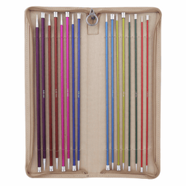 KnitPro Zing Knitting Pins Single-Ended Set: 25cm
