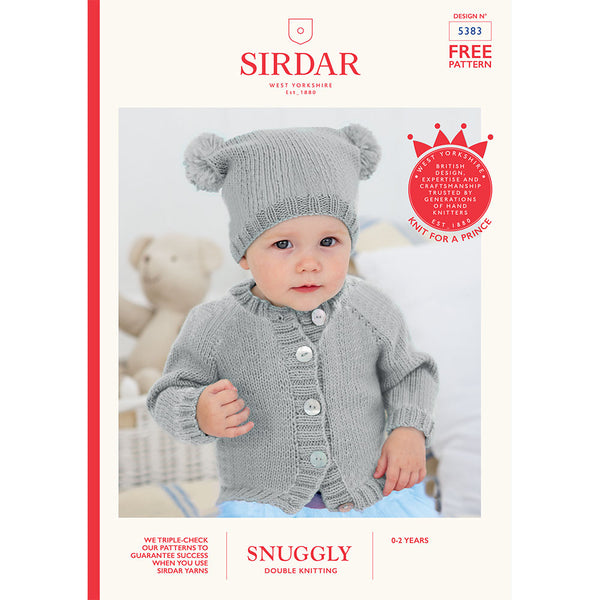 Free Pattern - Knit for a Prince in Sirdar Snuggly DK – Black