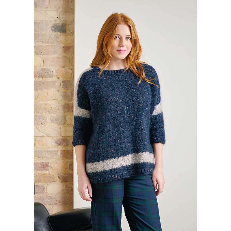 Buy Orchid Sweater in Rowan Tweed Haze - Digital Version ZB325